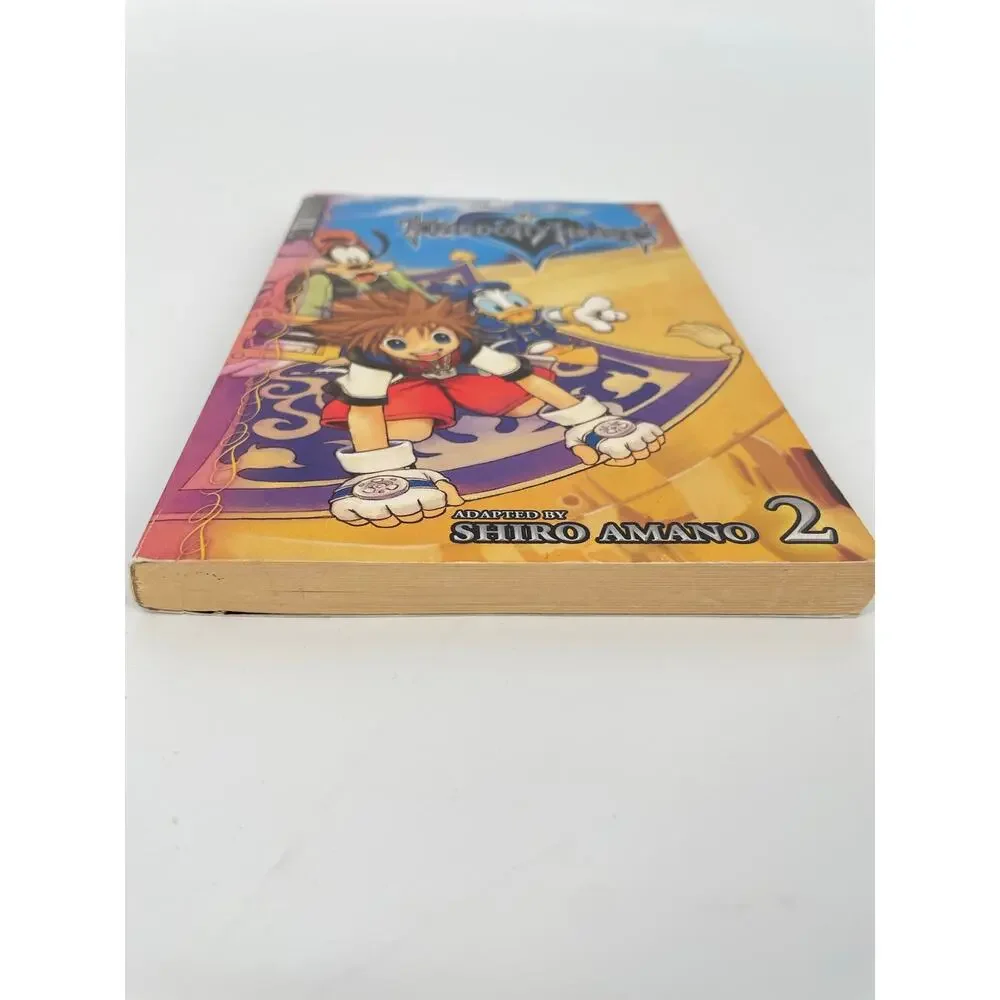 Kingdom Hearts Vol 2 Manga Shiro Amano Tokyopop Squaresoft Graphic Novel